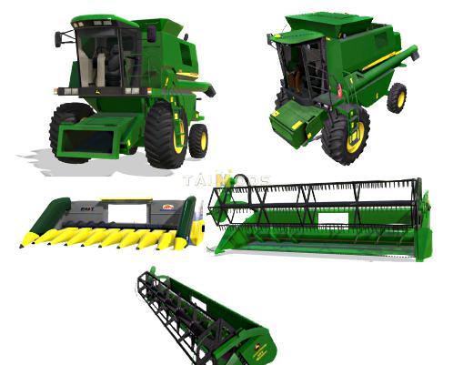 FS19 - John Deere Mahdrescher 1450/1550 Pack V0.5 Beta (1.6) FS19 - John Deere Mahdrescher 1450/1550 Pack V0.5 Beta (1.6)