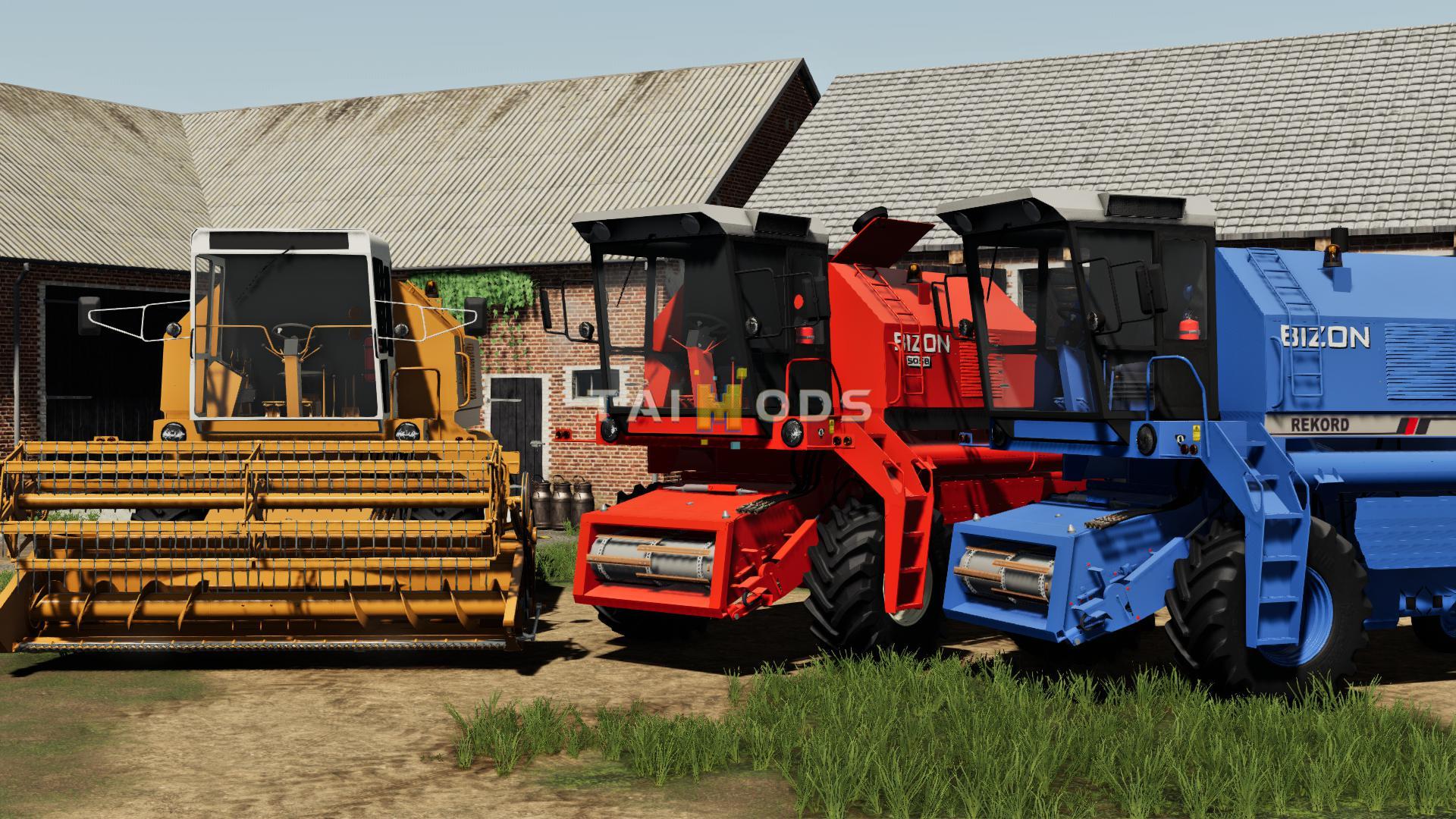 FS19 - Bizon Rekord Z058 Harvester V1 (1.6)