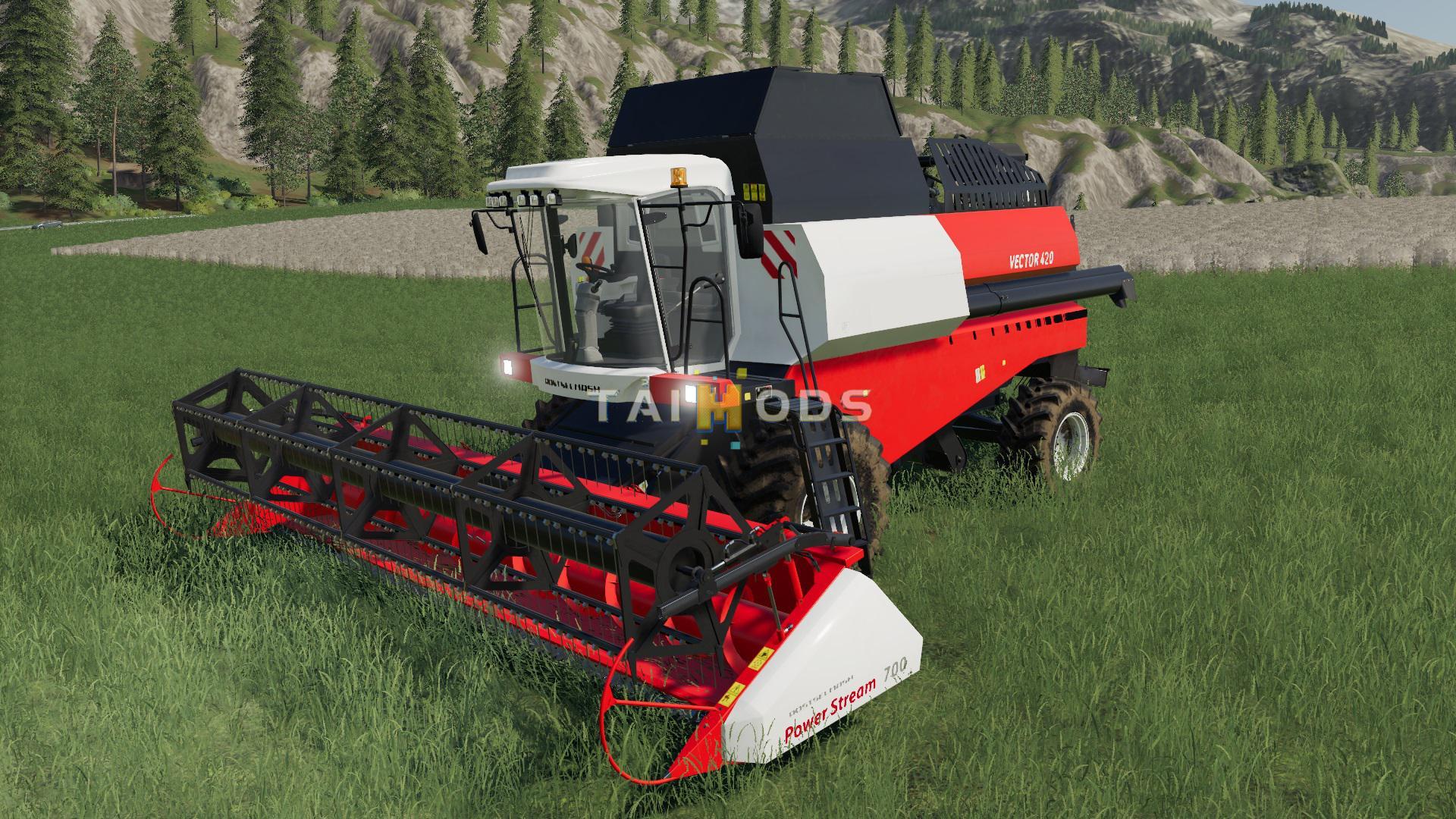 FS19 - Rostselmash Vector 420 Harvester V1.0.1.1 (1.5)