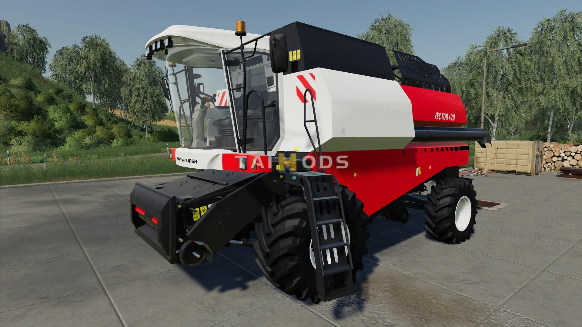 FS19 - Rostselmash Vector 420 Harvester V1.0.1.1 (1.5) FS19 - Rostselmash Vector 420 Harvester V1.0.1.1 (1.5)