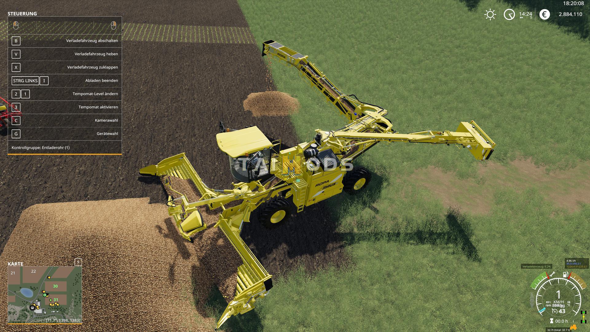 FS19 - Standard Holmer and Ropa Machines Potato Ready V1.0 (1.5) FS19 - Standard Holmer and Ropa Machines Potato Ready V1.0 (1.5)