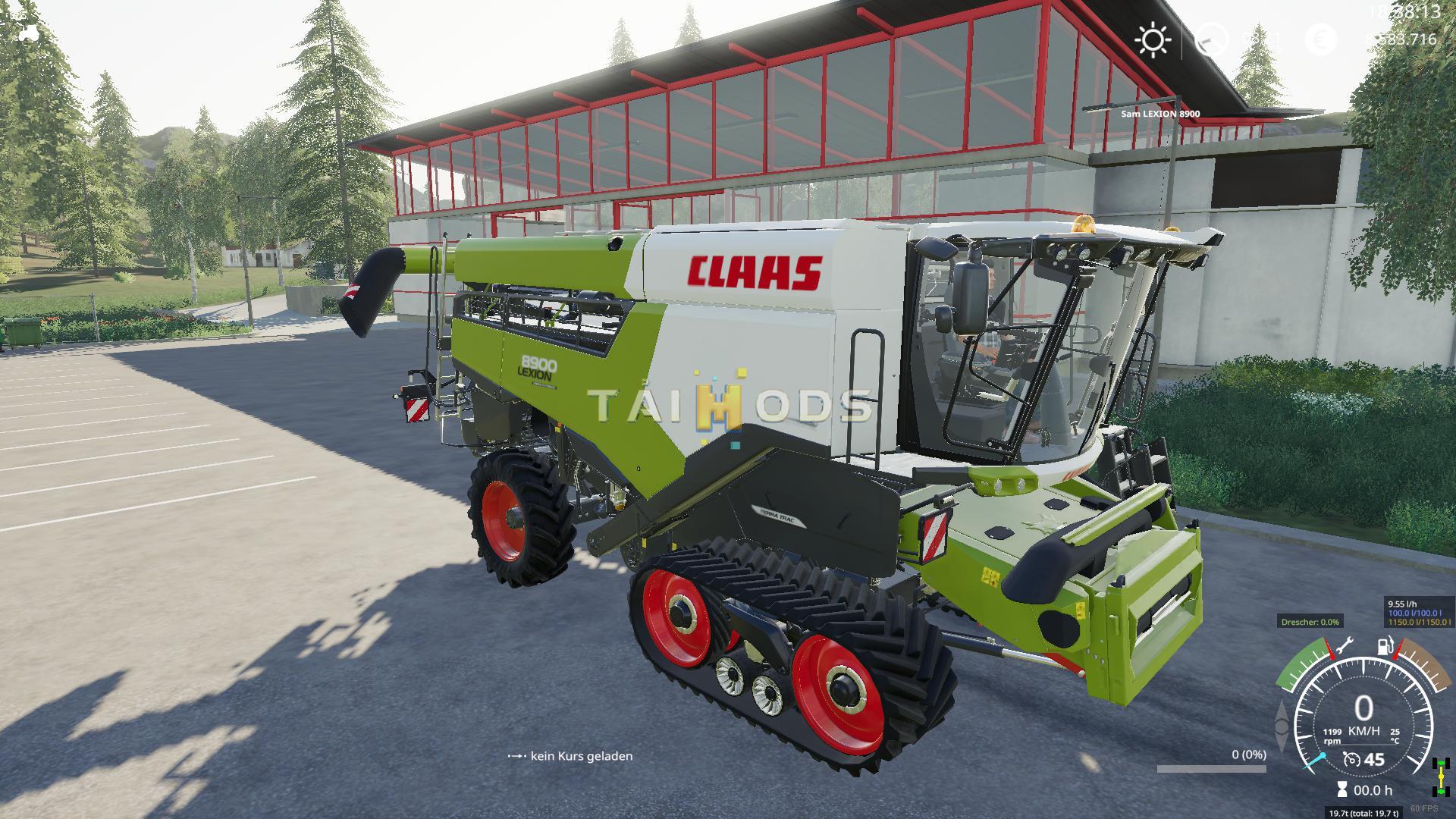 FS19 - Claas Lexion 8900 Harvester V1.0 (1.5) FS19 - Claas Lexion 8900 Harvester V1.0 (1.5)
