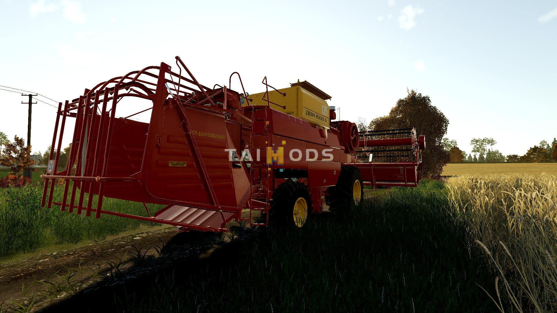 FS19 - Don 1500b Harvester V1.0 (1.5)