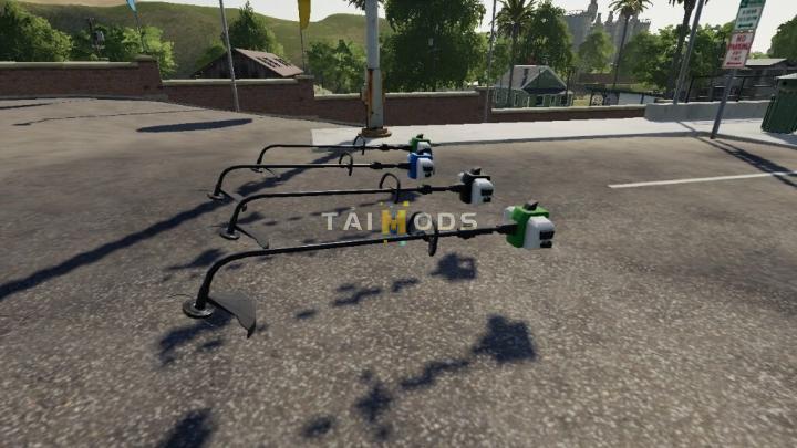 FS19 - Weed Trimmer V1.0 (1.7) FS19 - Weed Trimmer V1.0 (1.7)