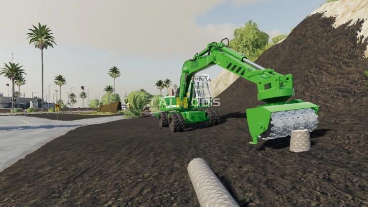 FS19 - Liebherr Grinder V1.1 (1.7) FS19 - Liebherr Grinder V1.1 (1.7)