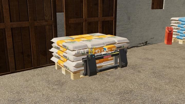 FS19 - Mandam Pallet Fork V2.0 (1.7) FS19 - Mandam Pallet Fork V2.0 (1.7)