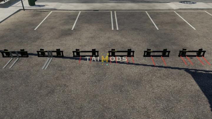 FS19 - Mandam Pallet Fork V2.0 (1.7) FS19 - Mandam Pallet Fork V2.0 (1.7)