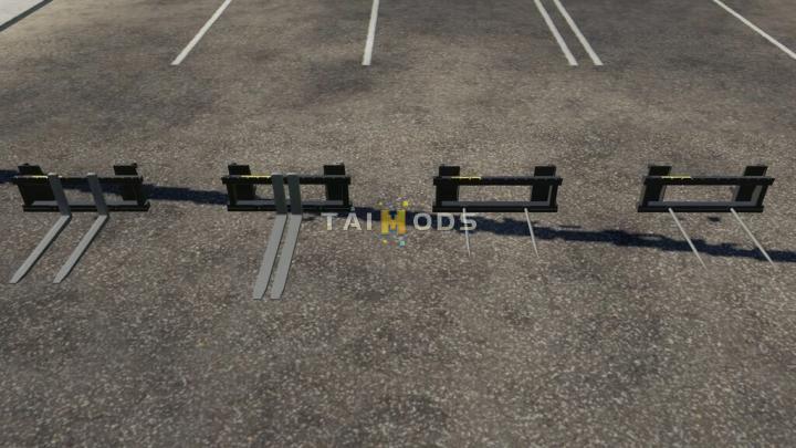 FS19 - Mandam Pallet Fork V2.0 (1.7) FS19 - Mandam Pallet Fork V2.0 (1.7)