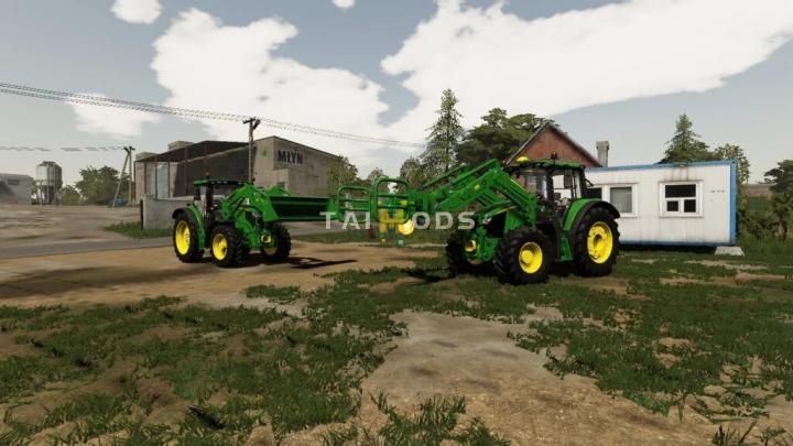 FS19 - John Deere Front Loaders With Tools V1.0.0.1 (1.7) FS19 - John Deere Front Loaders With Tools V1.0.0.1 (1.7)