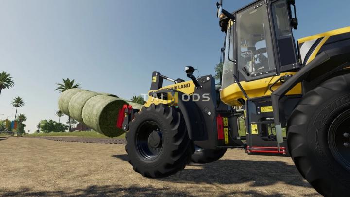 FS19 - Long Forks Pack For Wheel Loader V1.0 (1.7) FS19 - Long Forks Pack For Wheel Loader V1.0 (1.7)