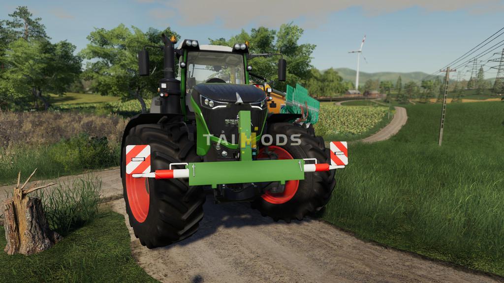 FS19 - Tow Bar Holder And TowBar V1.3 (1.7) FS19 - Tow Bar Holder And TowBar V1.3 (1.7)