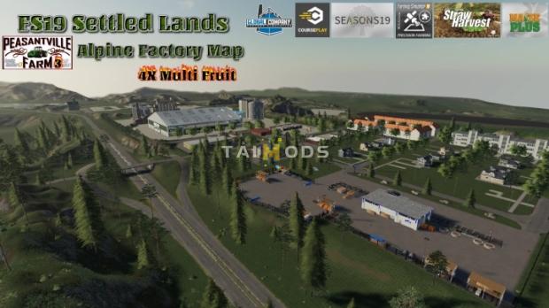 FS19 - Settled Lands Alpine Extreme Multi Fruit Production V1.0 (1.7) FS19 - Settled Lands Alpine Extreme Multi Fruit Production V1.0 (1.7)
