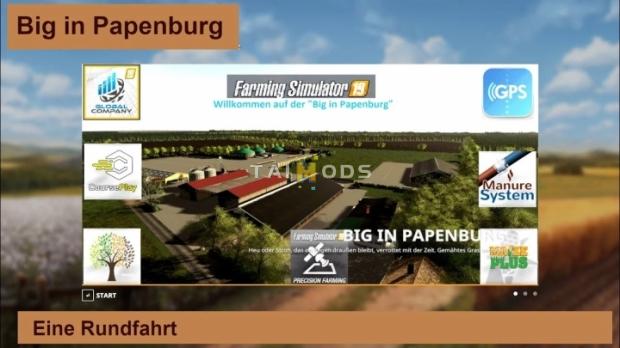 FS19 - Big in Papenburg V1.0.2 (1.7) FS19 - Big in Papenburg V1.0.2 (1.7)