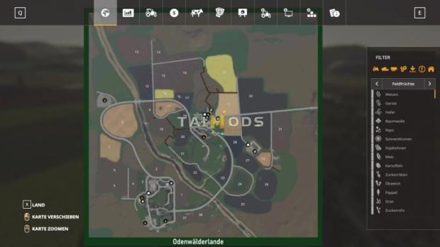 FS19 - Odenwalderlande Map V1.0.2 (1.7) FS19 - Odenwalderlande Map V1.0.2 (1.7)