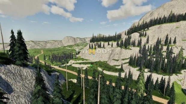 FS19 - Axe Mountain Map V1.0 (1.7) FS19 - Axe Mountain Map V1.0 (1.7)