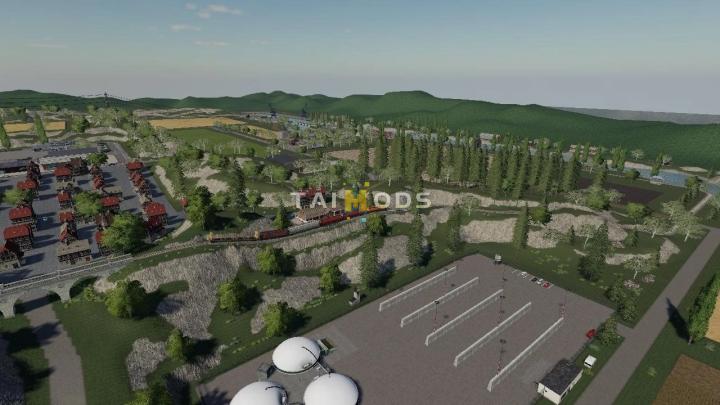 FS19 - Hagensted Railway Map V1.0 (1.7) FS19 - Hagensted Railway Map V1.0 (1.7)