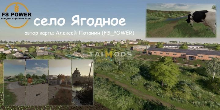 FS19 - The Village of Yagodnoye V3.0.2 (1.7) FS19 - The Village of Yagodnoye V3.0.2 (1.7)