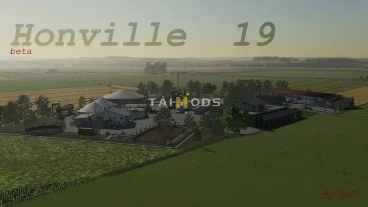 FS19 - Honville 19 Map V1.0 (1.7) FS19 - Honville 19 Map V1.0 (1.7)