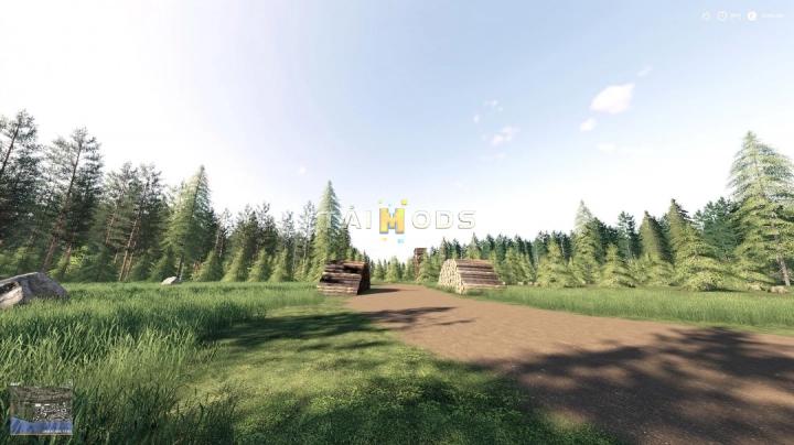 FS19 - Moose Forest Village Map V1.0 (1.7) FS19 - Moose Forest Village Map V1.0 (1.7)