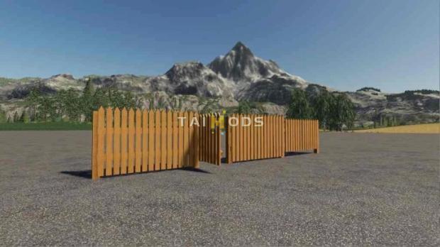 FS19 - Fence Pack with Bright Wood V1.0 (1.7) FS19 - Fence Pack with Bright Wood V1.0 (1.7)