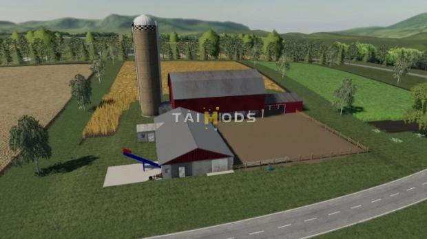 FS19 - Placeable Dairy Barn V1.0 (1.7) FS19 - Placeable Dairy Barn V1.0 (1.7)