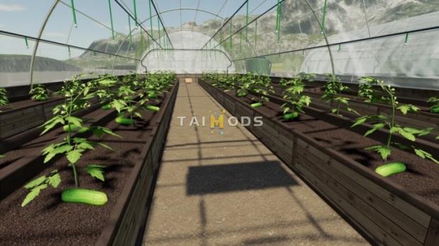 FS19 - Greenhouses Pack V1.0 (1.7) FS19 - Greenhouses Pack V1.0 (1.7)