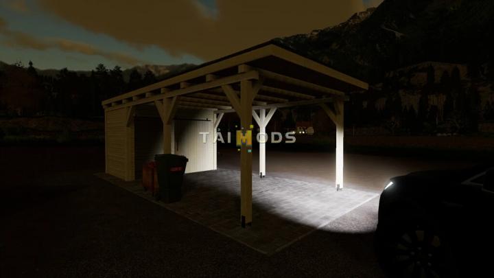 FS19 - Modern European Carports V1.0 (1.7) FS19 - Modern European Carports V1.0 (1.7)