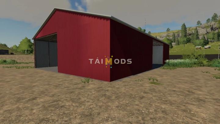 FS19 - American Shed V1.3 (1.7) FS19 - American Shed V1.3 (1.7)