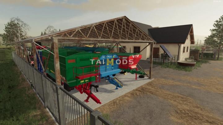 FS19 - Shed With Modification Function V1.0 (1.7) FS19 - Shed With Modification Function V1.0 (1.7)