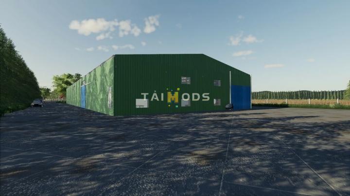 FS19 - Large Vehicle Hall V1.0 (1.7) FS19 - Large Vehicle Hall V1.0 (1.7)