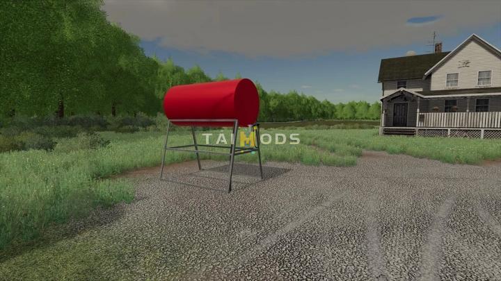 FS19 - American Placeable Fuel Tank V1.0 (1.7) FS19 - American Placeable Fuel Tank V1.0 (1.7)
