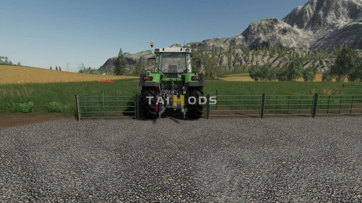 FS19 - Placeable Pasture Gate And Fences V1.0 (1.7)