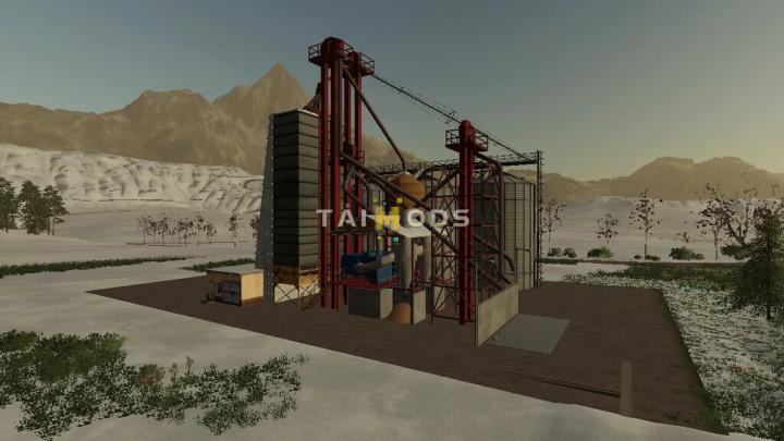 FS19 - Babolna B-1-15 Grain Silo V1.1 (1.7) FS19 - Babolna B-1-15 Grain Silo V1.1 (1.7)