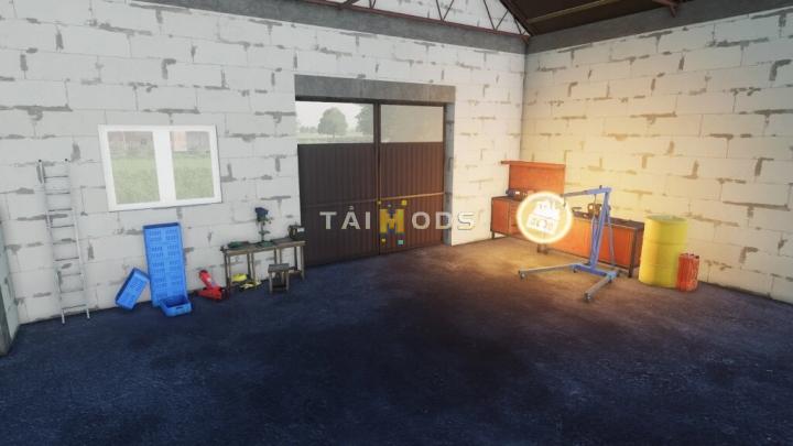 FS19 - Garage With Workshop V1.1 (1.7) FS19 - Garage With Workshop V1.1 (1.7)