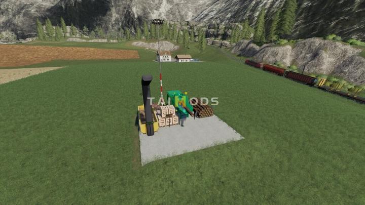FS19 - Stationary Wood Chipper V1.0.0.3 (1.7) FS19 - Stationary Wood Chipper V1.0.0.3 (1.7)