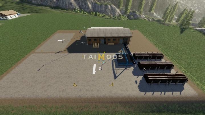 FS19 - Small Sawmill V1.0.2.4 (1.7) FS19 - Small Sawmill V1.0.2.4 (1.7)
