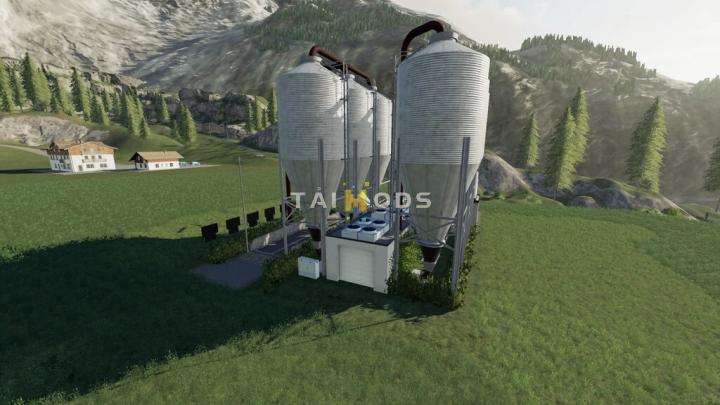 FS19 - Grain Drying V1.0.0.6 (1.7) FS19 - Grain Drying V1.0.0.6 (1.7)