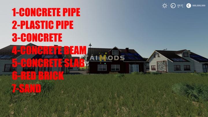 FS19 - Build A Subdivision 06 V1.0 (1.7) FS19 - Build A Subdivision 06 V1.0 (1.7)