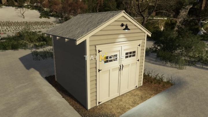 FS19 - American Garden Shed V1.0 (1.7)