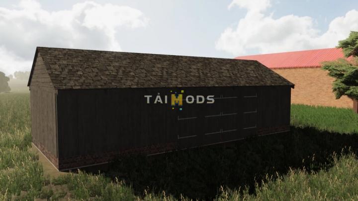 FS19 - Wooden Barn V1.0 (1.7) FS19 - Wooden Barn V1.0 (1.7)