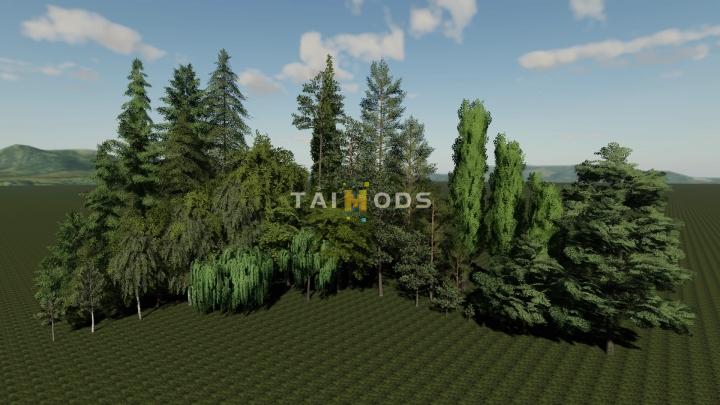 FS19 - Placeable Tree V1.0 (1.7) FS19 - Placeable Tree V1.0 (1.7)