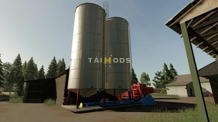 FS19 - Silo For Crops V1.1 (1.7) FS19 - Silo For Crops V1.1 (1.7)