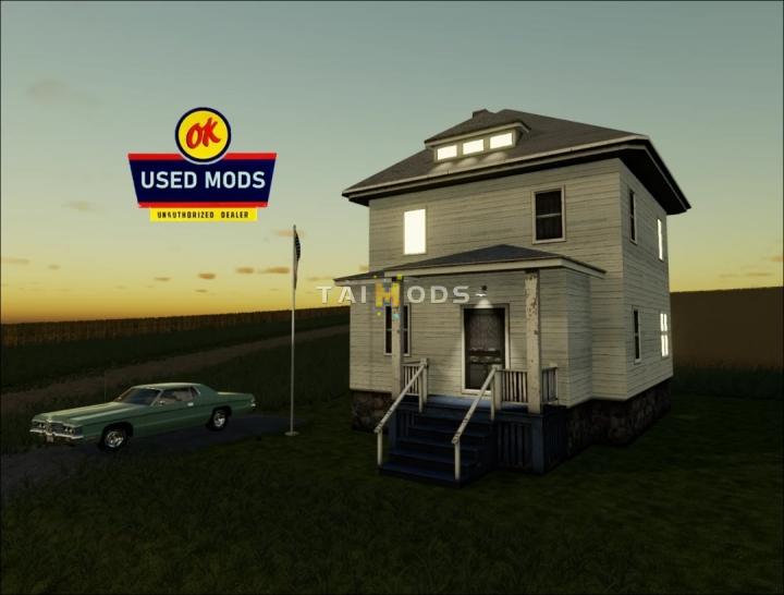 FS19 - A-OK Placable Old House V1.0 (1.7) FS19 - A-OK Placable Old House V1.0 (1.7)