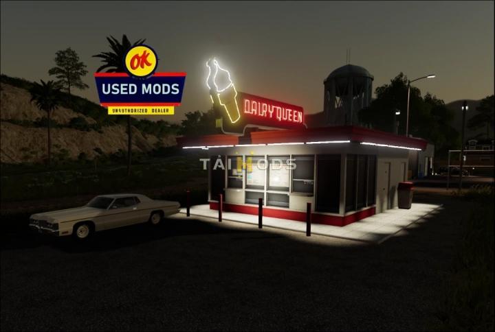 FS19 - A-OK Placable Dairy Queen V1.0 (1.7) FS19 - A-OK Placable Dairy Queen V1.0 (1.7)