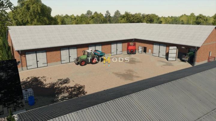 FS19 - Garage For Machines V1.1 (1.7) FS19 - Garage For Machines V1.1 (1.7)
