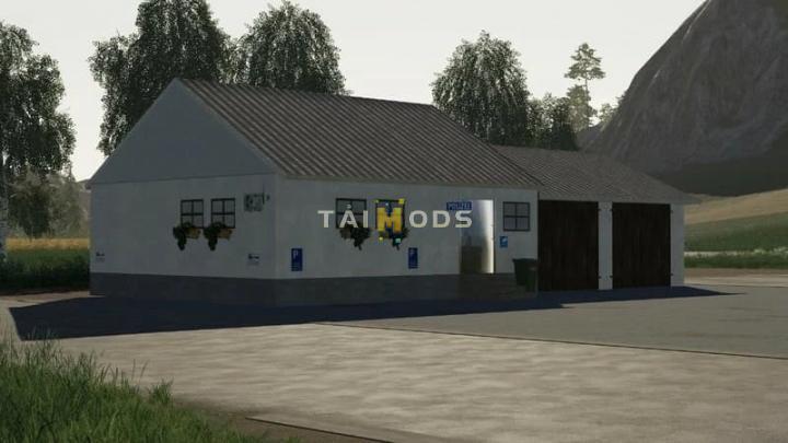 FS19 - Police Station V1.0 (1.7) FS19 - Police Station V1.0 (1.7)