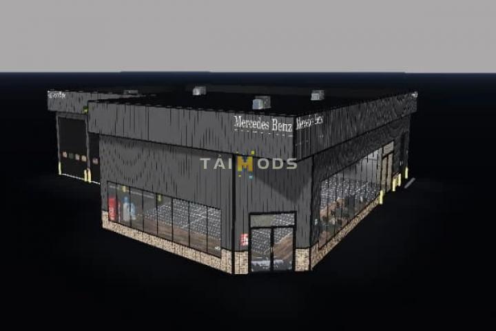 FS19 - Mercedes-Benz Dealer V1.0 (1.7) FS19 - Mercedes-Benz Dealer V1.0 (1.7)