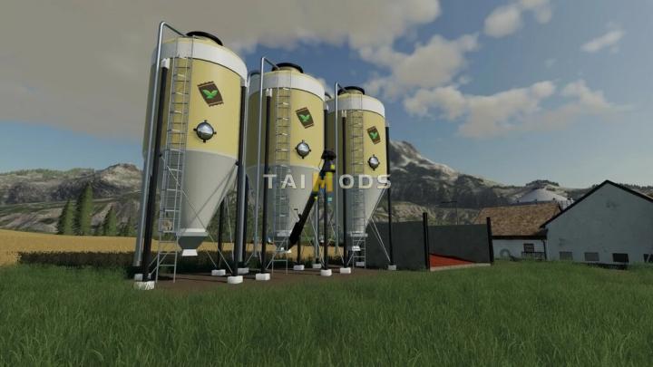 FS19 - Large Capacity Steel Silos V1.0 (1.7) FS19 - Large Capacity Steel Silos V1.0 (1.7)