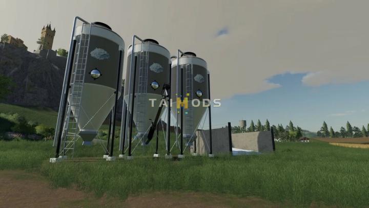FS19 - Large Capacity Steel Silos V1.0 (1.7) FS19 - Large Capacity Steel Silos V1.0 (1.7)