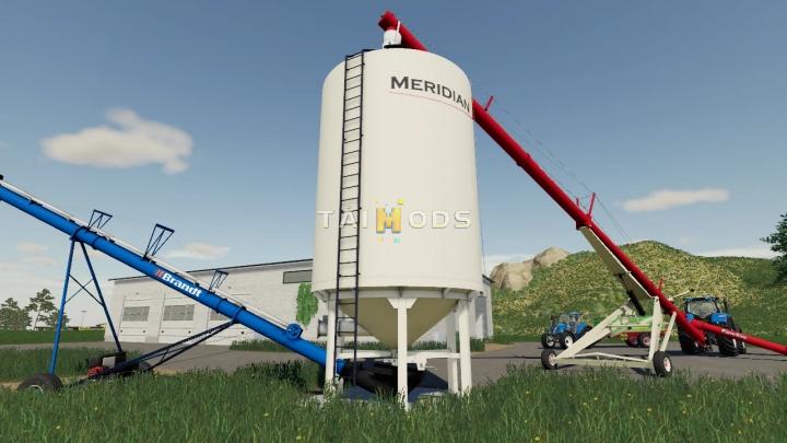 FS19 - Meridian Custom Farm Silo V1.0 (1.7)